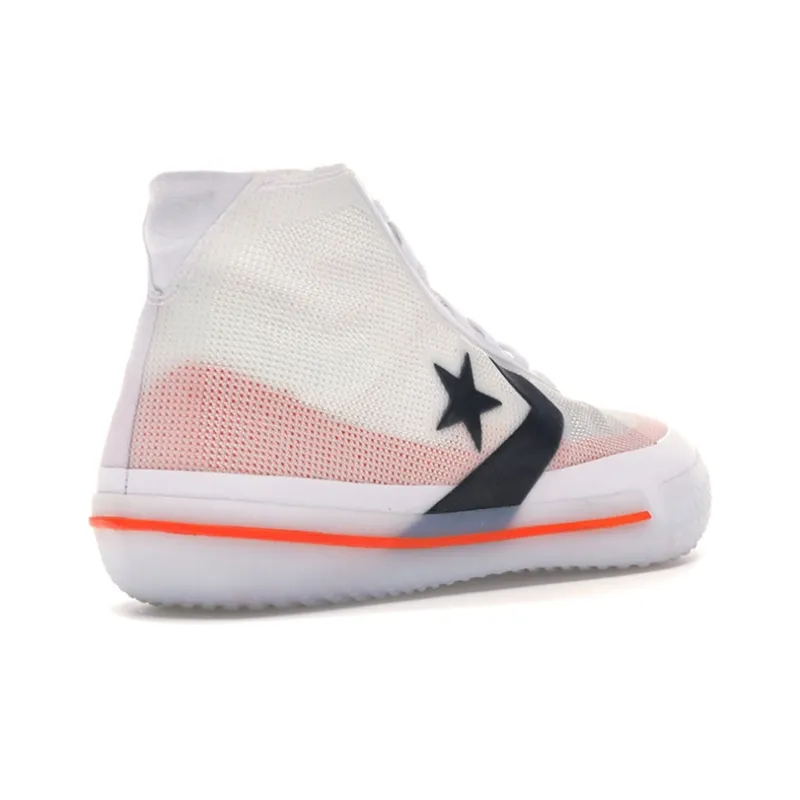 Converse All Star Pro Bb White Black Orange-3