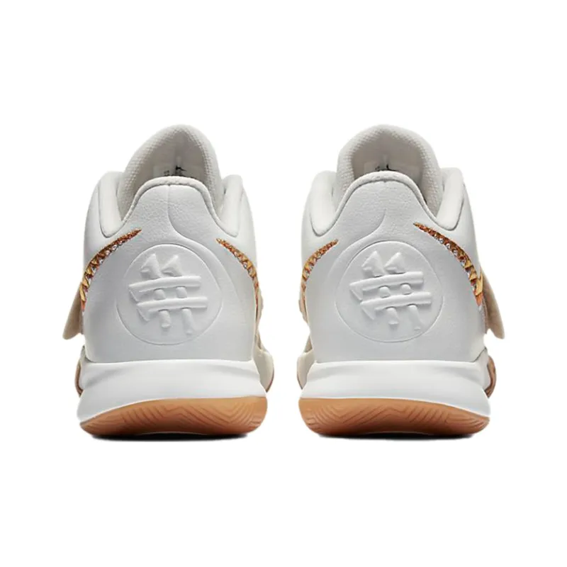 Nike Kyrie Flytrap 3 'White Metallic Gold Gum'-4