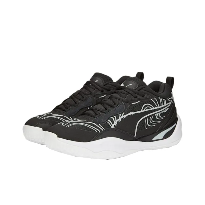 PUMA Playmaker Pro Lava 'Black White'-2
