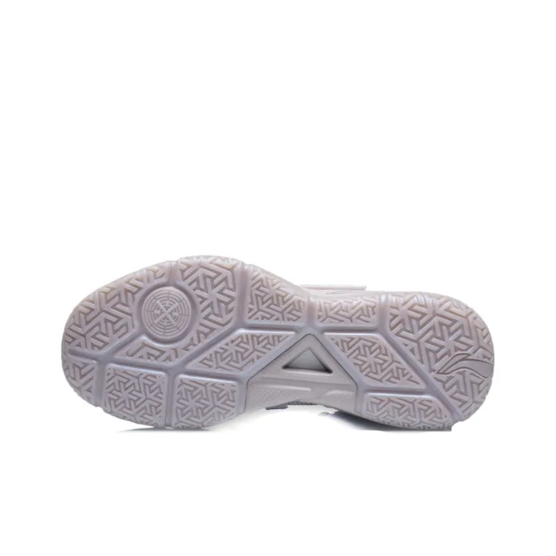 LiNing Wade Block Cushioning Anti Slip And Wear Resistant Low Top Basketball Shoes Pink-5
