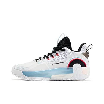 361° AG Pull Up 1.5 Mid Top Basketball Shoes Men's White Black