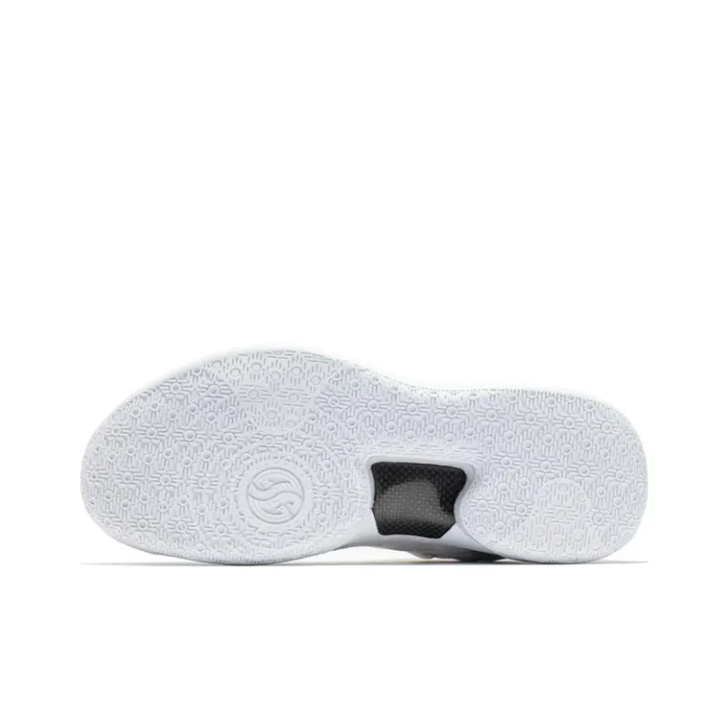 361° AG1 Pro Basketball Shoes Men Mid Top Silver White-4