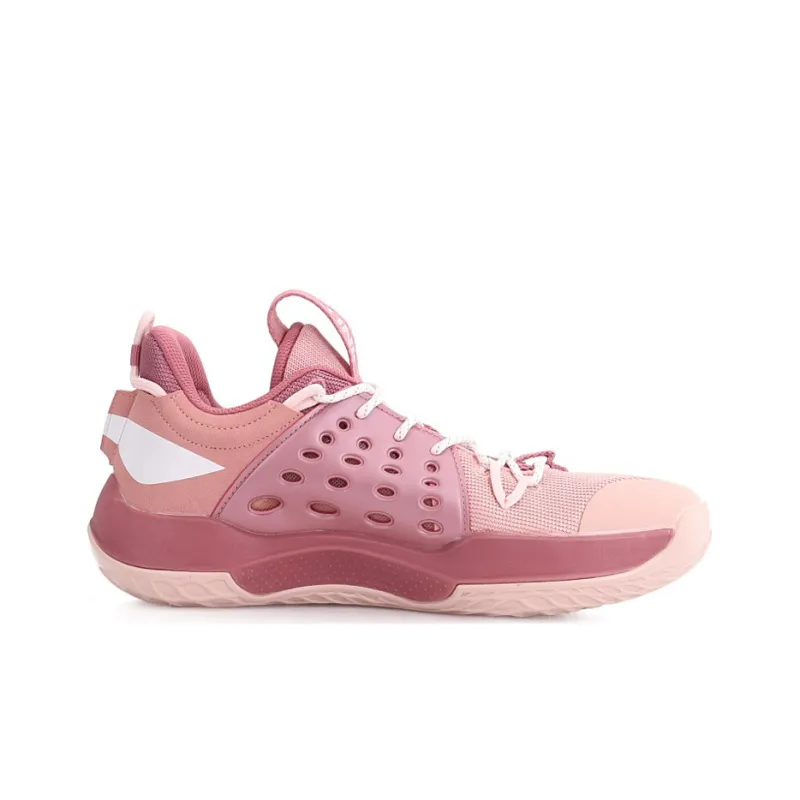 LiNing SONIC 7 Abrasion-Resistant Slip-Resistant Low-Top Performance Basketball Shoes Men's Pink-1