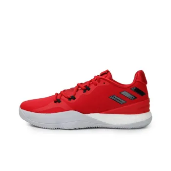 Adidas Crazy Light Boost Basketball Shoes Men Low Top Red