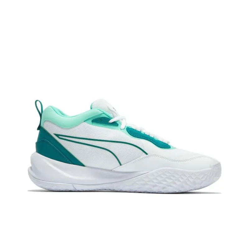 PUMA Playmaker Pro Mid 'White Teal'-1