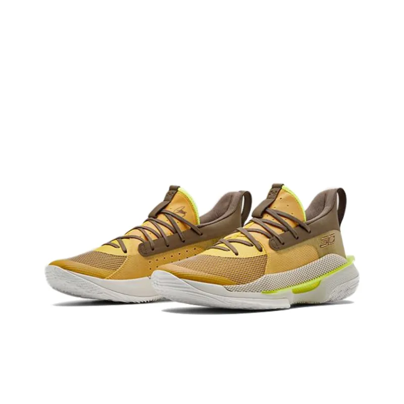 Under Armour Curry 7 Zeppelin Yellow-2
