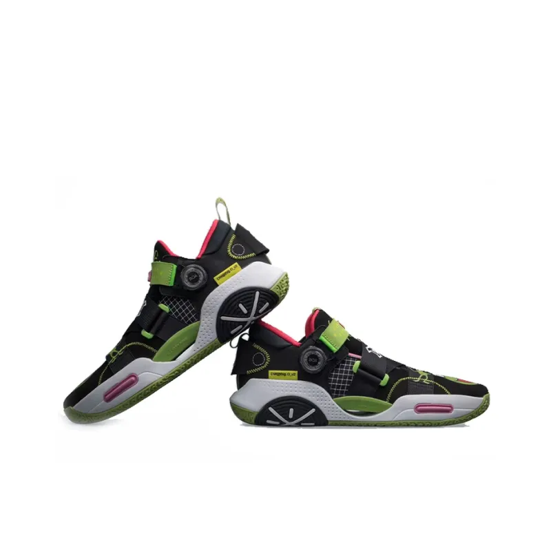 The Muppets x LiNing All City 9 V2 Wear Resistant Slip Resistant Performance Basketball Shoes Men's Beige-3