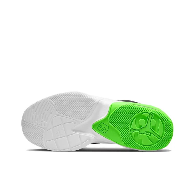 Air Jordan Max Aura 3 Mid Top Black/Green-5