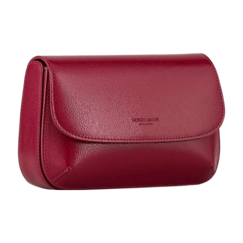 AMANI Patent Leather Shoulder Bag Women's-1