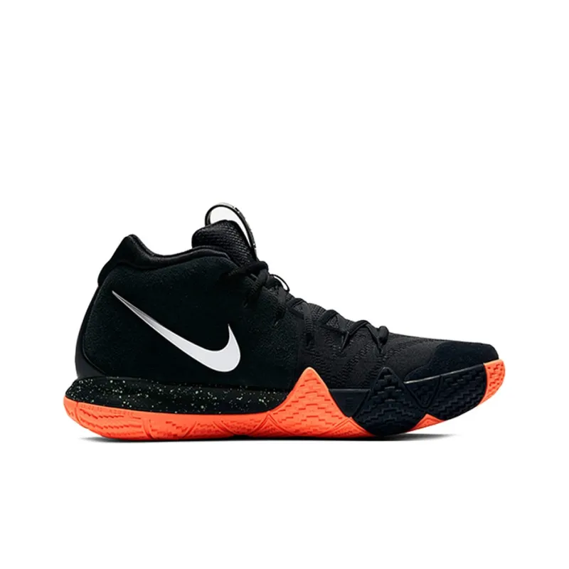 Nike Kyrie 4 Black Silver Orange-1