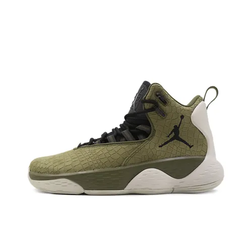 Jordan Super.Fly MVP Basketball Shoes Men High-Top Green