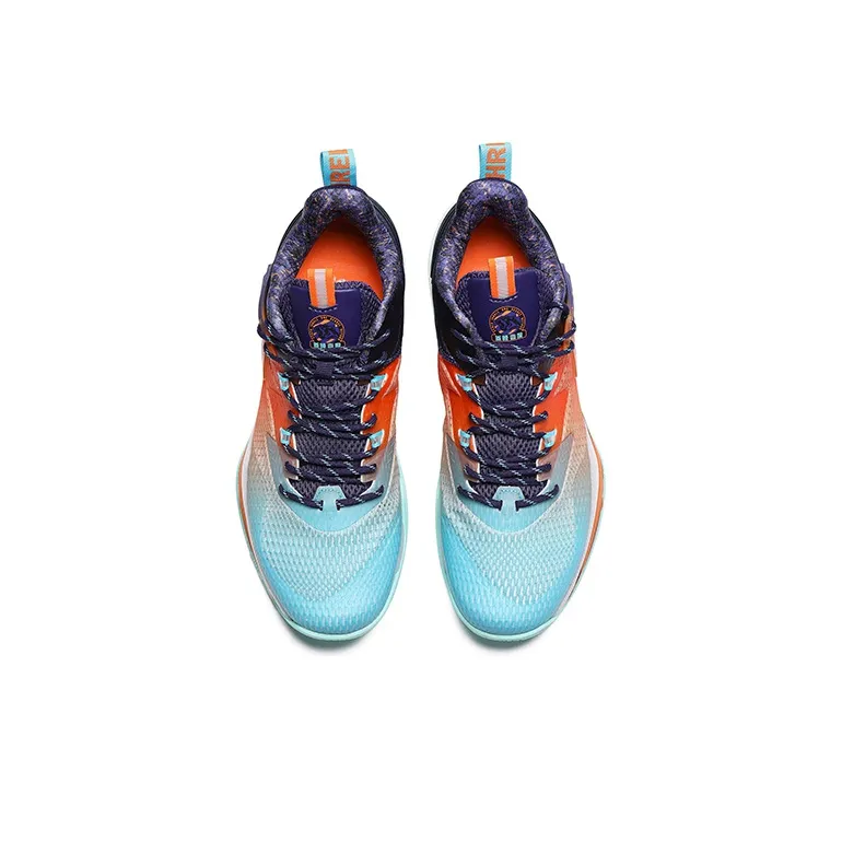 361° Slip Resistant, Abrasion Resistant, Coverage, Balance, And Support Mid Top Basketball Shoes Men's-2