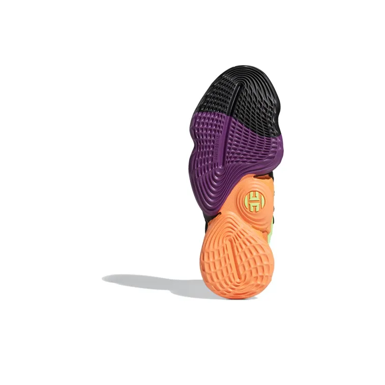 Adidas Harden Vol. 4 Black Green Orange-5