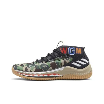 Adidas Dame 4 A Bathing Ape Camo