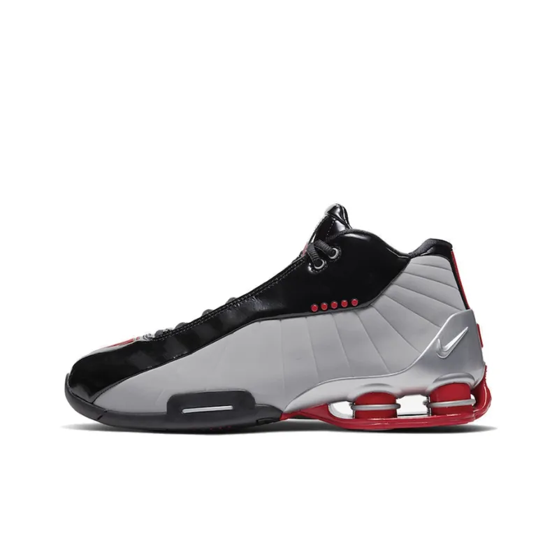 Nike Shox BB4 Black Cement Red-0