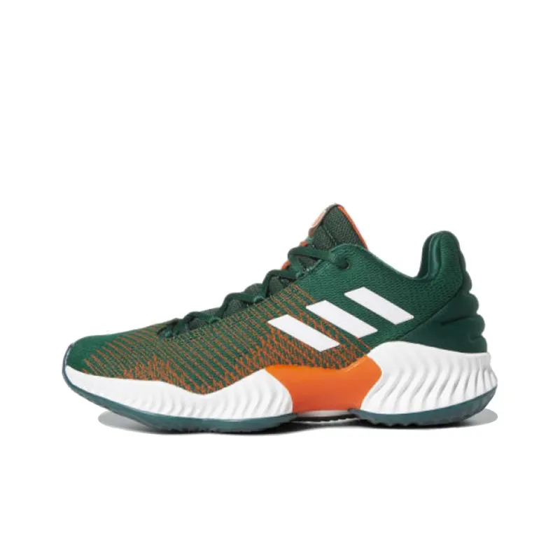 Adidas Pro Bounce 2018 Low 'Miami Hurricanes'-0