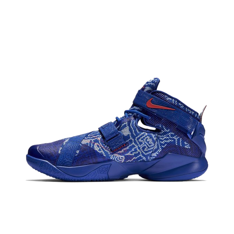 Nike LeBron Soldier 9 Le Freegums Game Royal POIZON