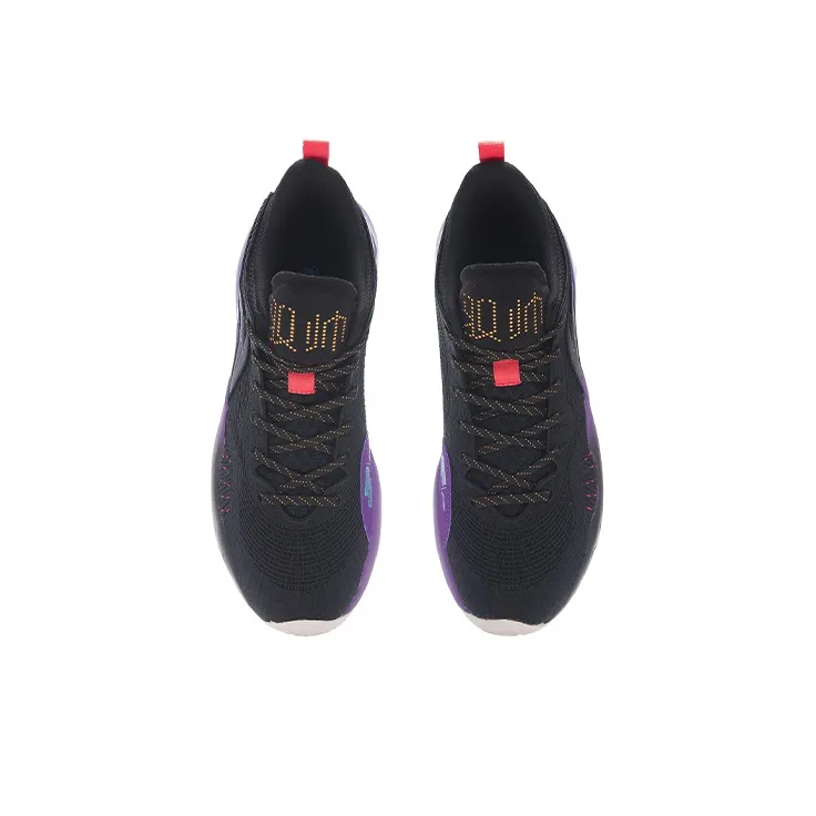 LINING YuShuai 15 V2 Basketball Shoes Men Low Top Black-3