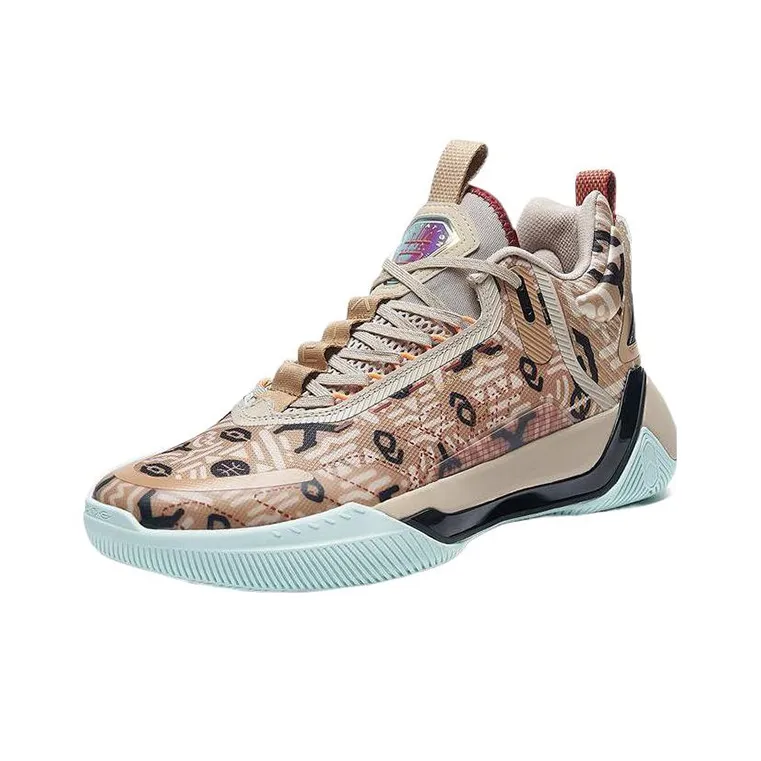XTEP Levitation 6 Cushioning, Slip Resistant, Abrasion Resistant Coverage Mid Top Basketball Shoes Men's-1