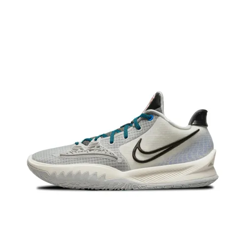 Nike Kyrie Low 4 Basketball Shoes Men Low-Top White/Grey/Black