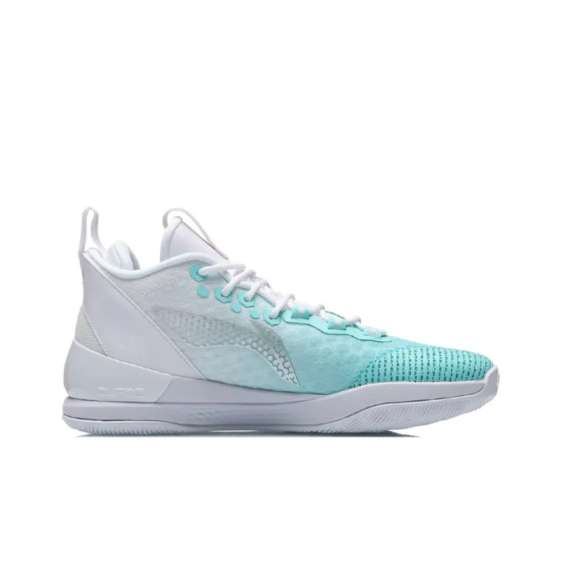 LiNing Shadow 1 Way Of Wade Shock Absorbers Rebound Mid Top Performance Basketball Shoes Unisex Blue White-1