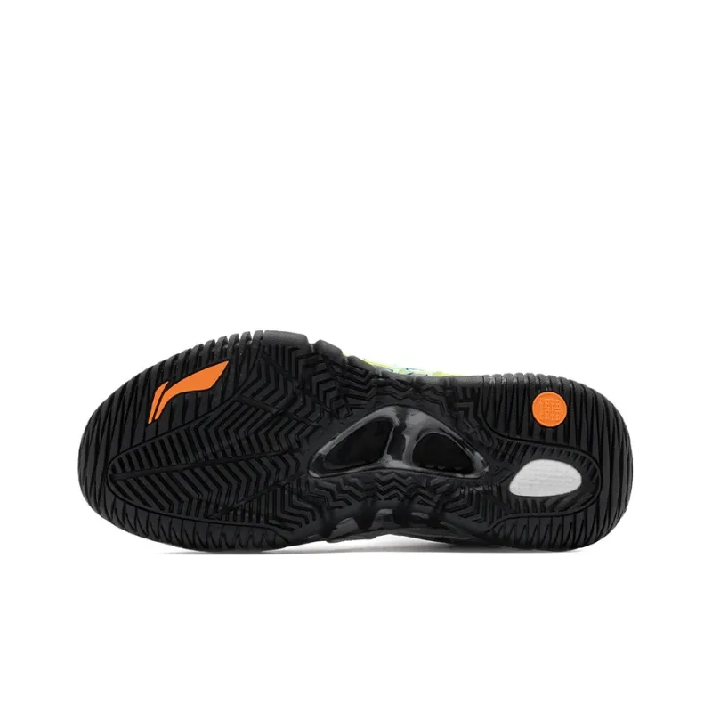 Aape X LINING Badfive 2 Low Basketball Shoes Men Low Top Black/Brown Gray-2