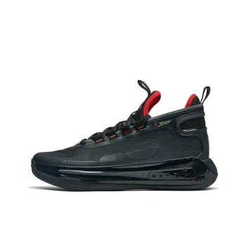 XTEP Jeremy Lin Collection Mid Top Basketball Shoes Men's Black