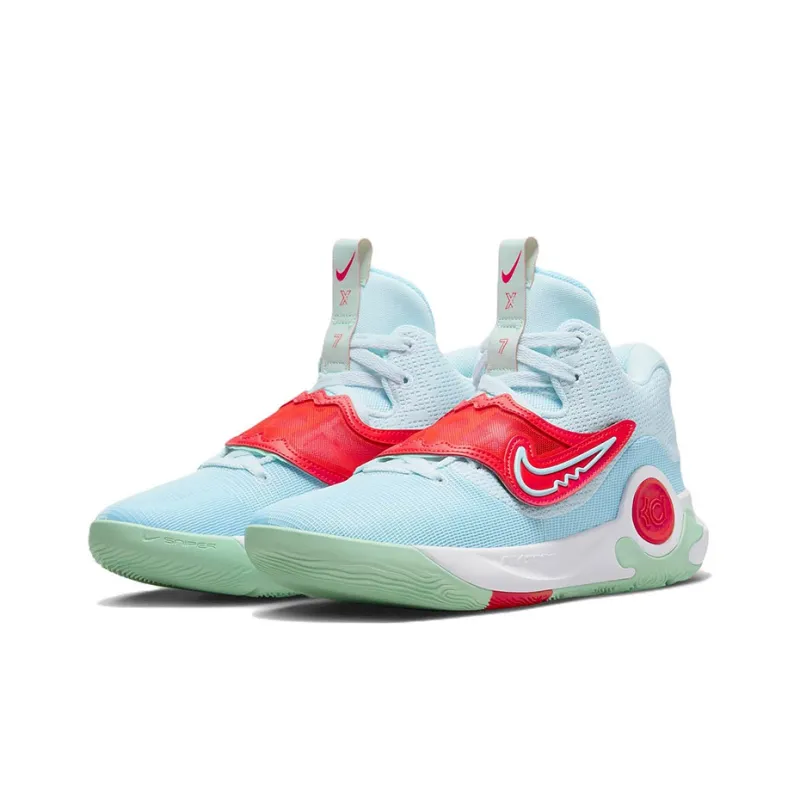 Nike KD Trey 5 X EP 'Blue Chill Bright Crimson Mint'-2