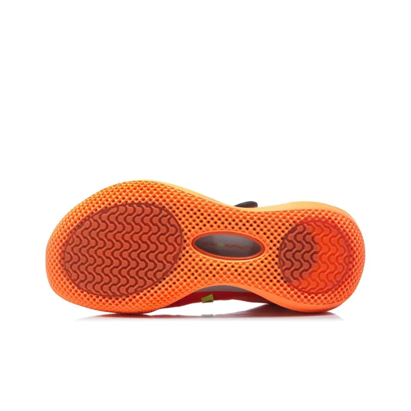 LiNing WOW 9 Infinity Infinity Breathable And Wear resistant High Top Performance Basketball Shoes Men's Orange-4