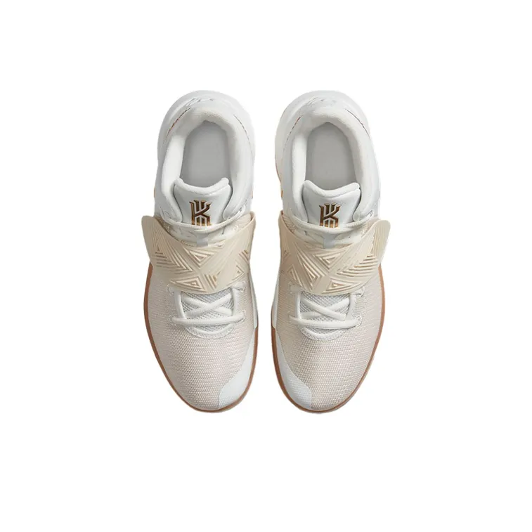 Nike Kyrie Flytrap 3 'White Metallic Gold Gum'-3