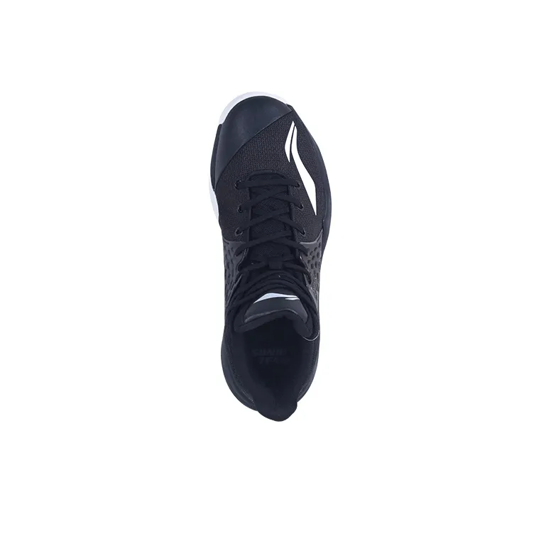 LiNing SONIC 1 Mid Top Basketball Shoes Men's Black Team Model-2