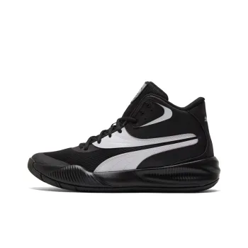 PUMA Triple Mid Black White