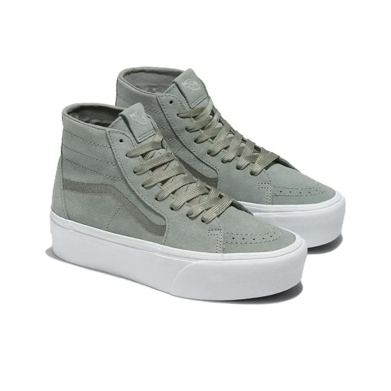 Vans SK8 HI Tapered Stackform Mono 'Grey Green'-1