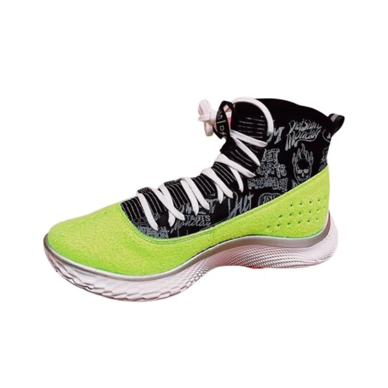 Under Armour X Diet Starts Monday Curry 4 'Tennis Ball'-2