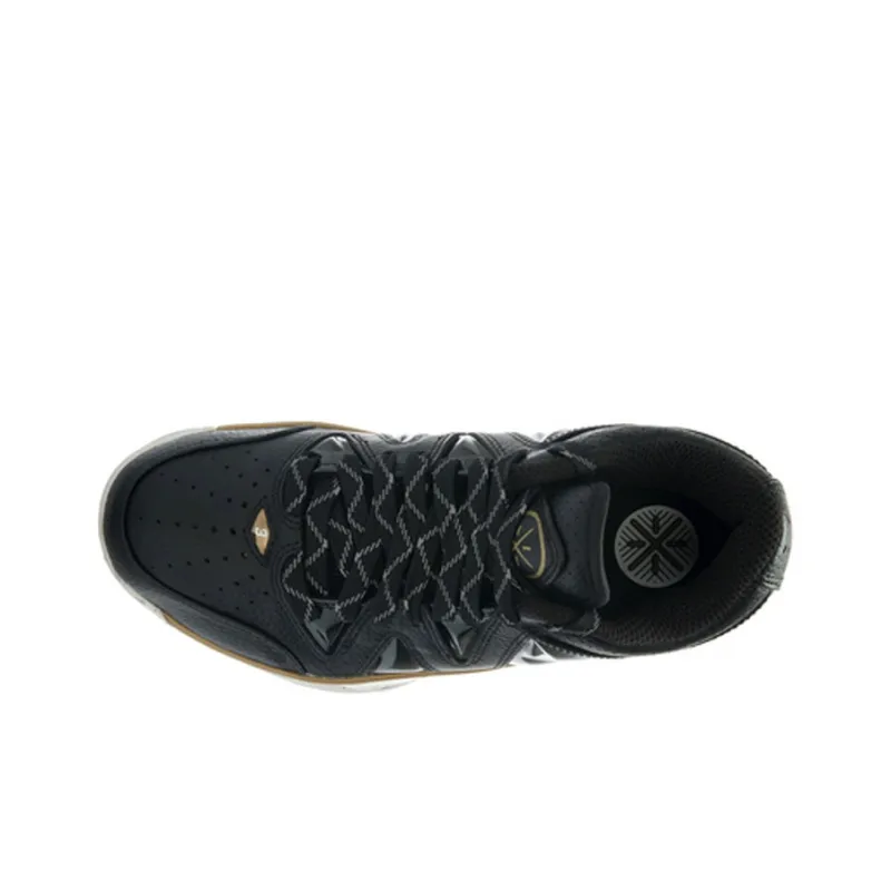 LiNing WOW 2 Way Of Wade Gold Edition Low-Top Basketball Shoes Unisex Black Gold-3