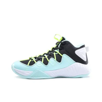 PEAK Power Collection Cushioning Anti Slip And Wear Resistant Mid Top Performance Basketball Shoes Men's Green
