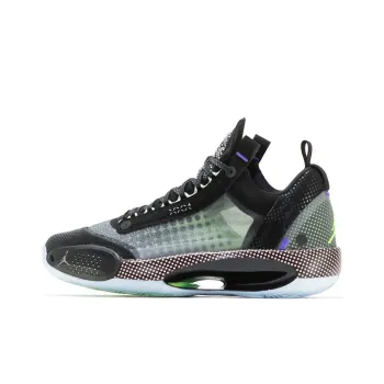 JORDAN Xxxiv Low Black Vapor Green Bleached Coral