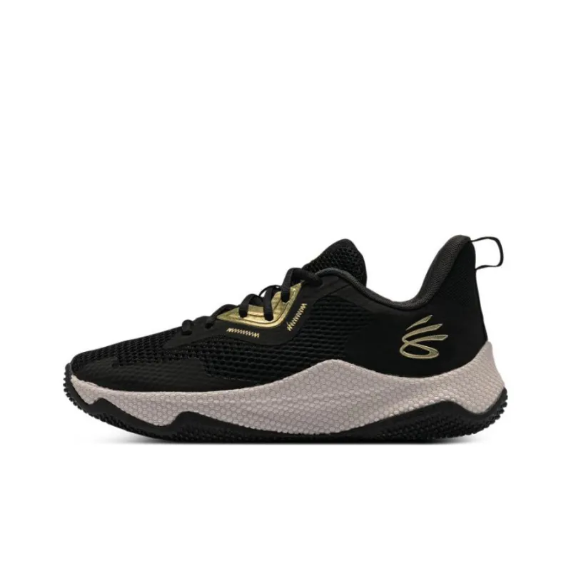 Under Armour Curry 3 Hovr Splash 'Black Metallic Gold'-0