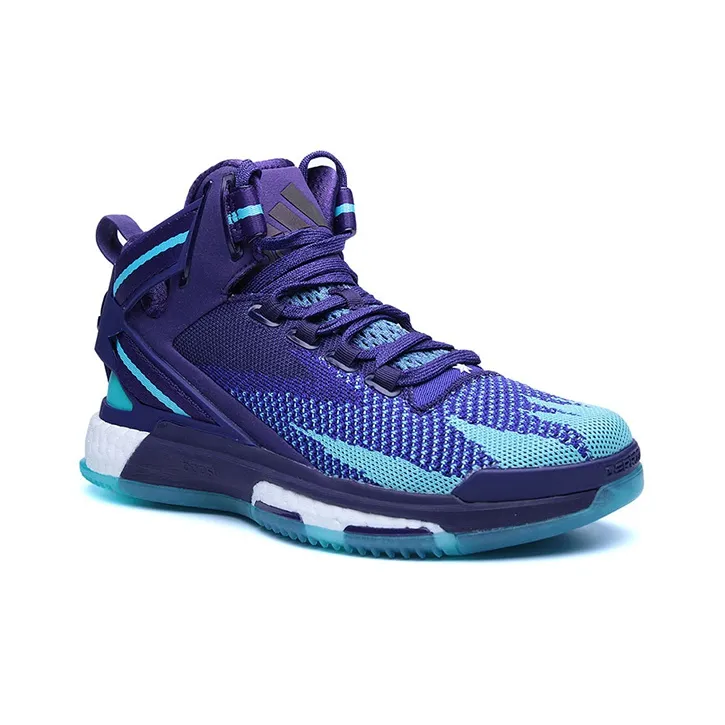 Adidas D Rose 6 Boost Primeknit Purple Blue-2