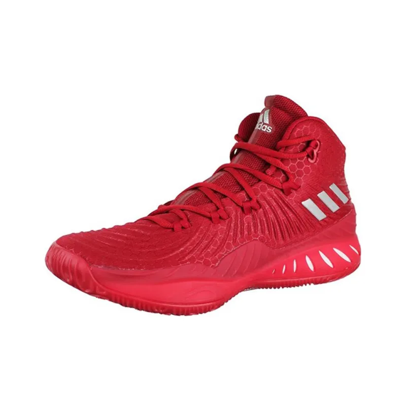 Adidas Crazy Explosive 2017 Boost Non-slip Lightweight Mid-Top Basketball Shoes Unisex Red-2