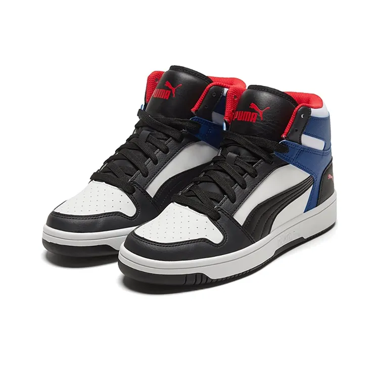 PUMA Rebound LayUp Black/Red/Blue Mid-2
