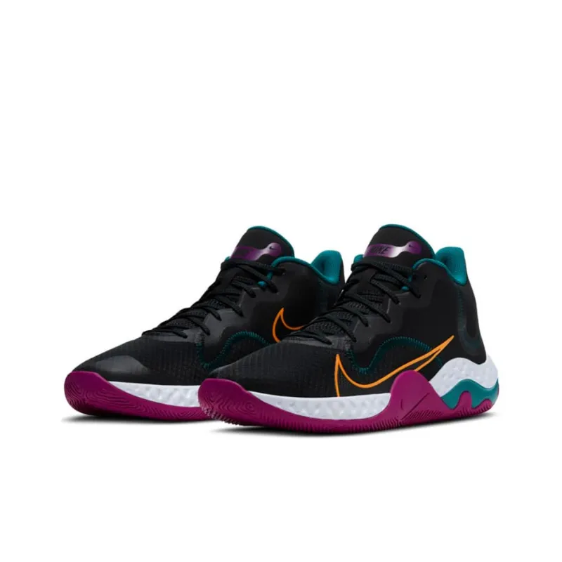 Nike Renew Elevate Black University Gold-2