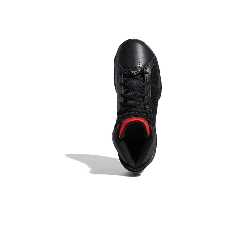 Adidas D Rose 1.5 Restomod Core Black Vivid Red-4
