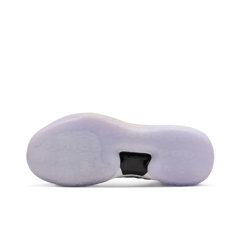361° AG 1 Basketball Shoes Men Mid Top White/Gold/Purple-4