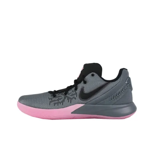 Nike Flytrap 2 Basketball Shoes Men Low-Top Gray/Pink