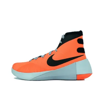 Nike Hyperdunk 2015 EP Cushioned Slip-Resistant High-Top Basketball Shoes Men's Orange