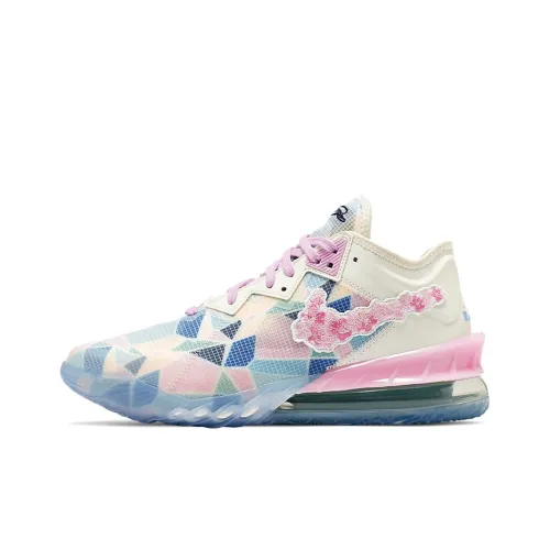 Nike LeBron 18 Low Atmos Cherry Blossom