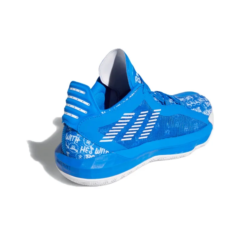 Adidas Dame 6 'Glow Blue'-3
