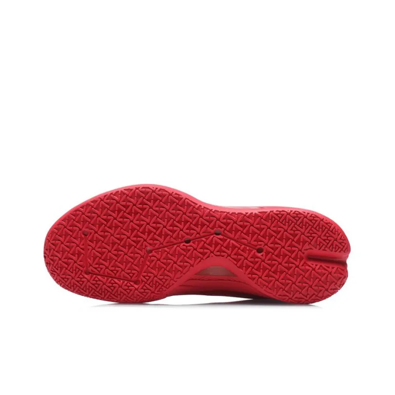 LiNing Speed 7 Cushioning, Abrasion Resistant, Breathable Support Low Top Basketball Shoes Men's Red-3
