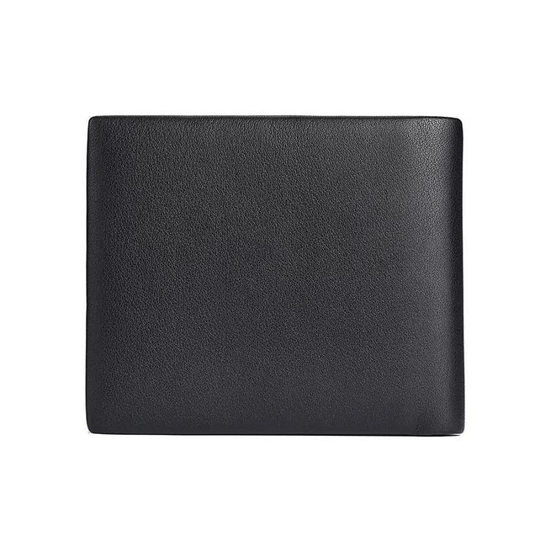 Hush Puppies Top Grain Cow Leather Wallet Regular Men's Black-1